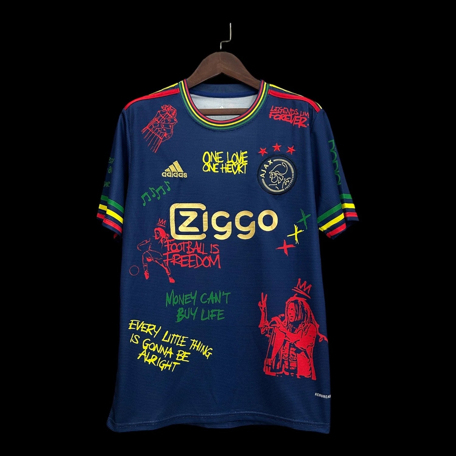 Ajax Amsterdam Maillot BOB MARLEY
