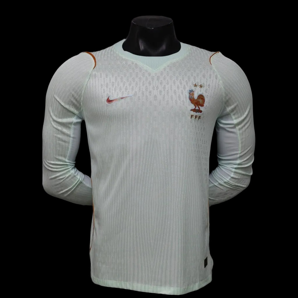 France Maillot Extérieur Manches Longues 25/26 – Version Player