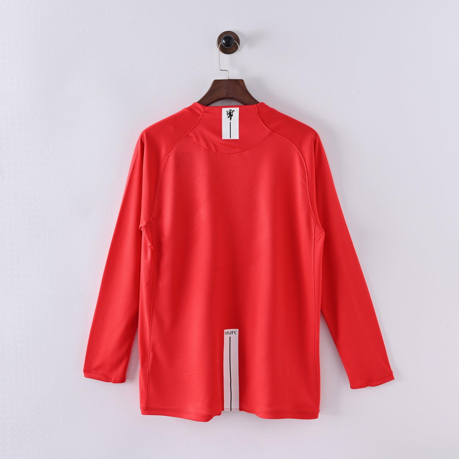 Manchester United Maillot Domicile Rétro Manche Longue 07/08