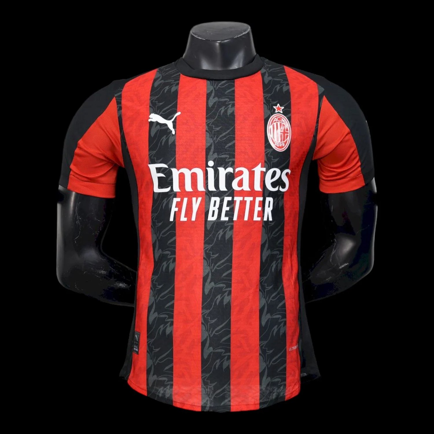 Milan AC Maillot Domicile 25/26 – Version Player