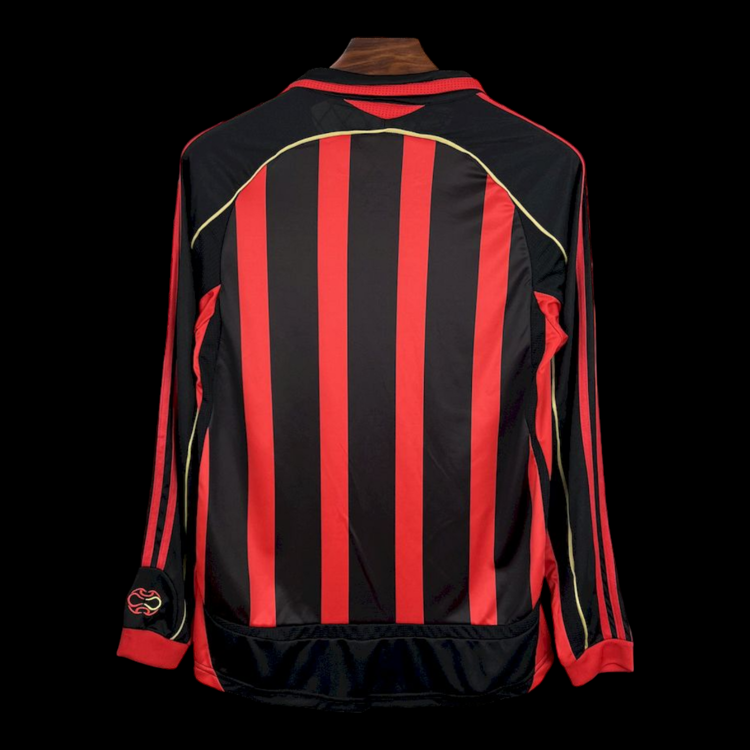 Milan AC Maillot Domicile Rétro Manches Longues 2006/2007