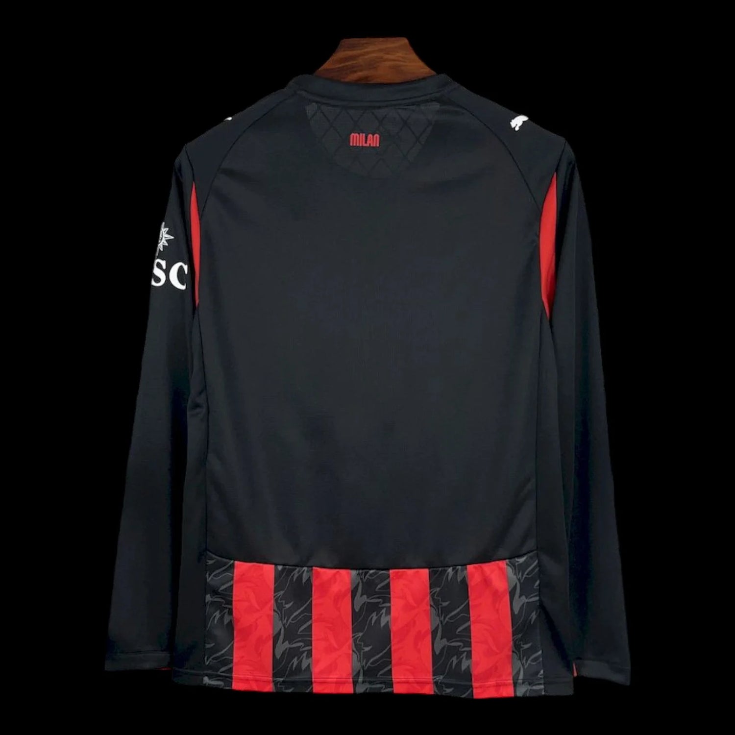 Milan AC Maillot Manches Longues Domicile 25/26