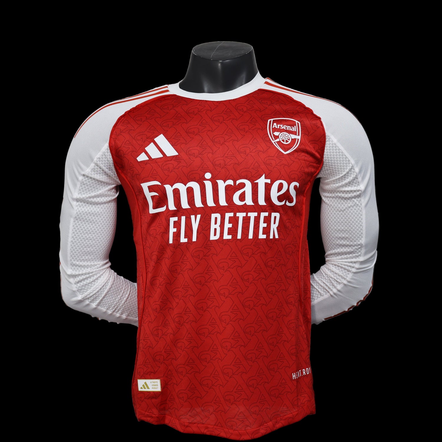 Arsenal Maillot Domicile Manche Longue 25/26 - Version Player